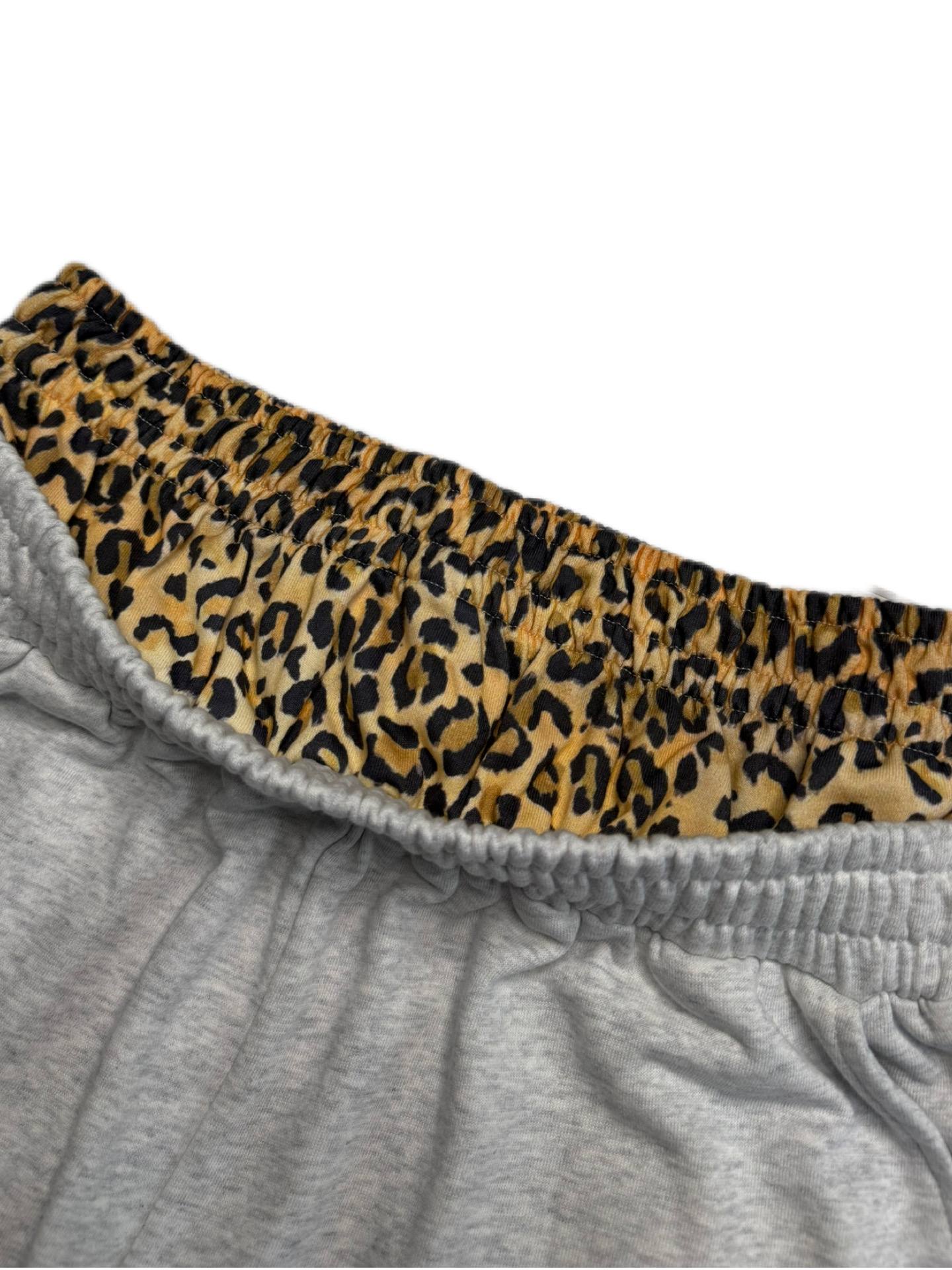 Aris2wrld DoubleWaist Leo Shorts Grey