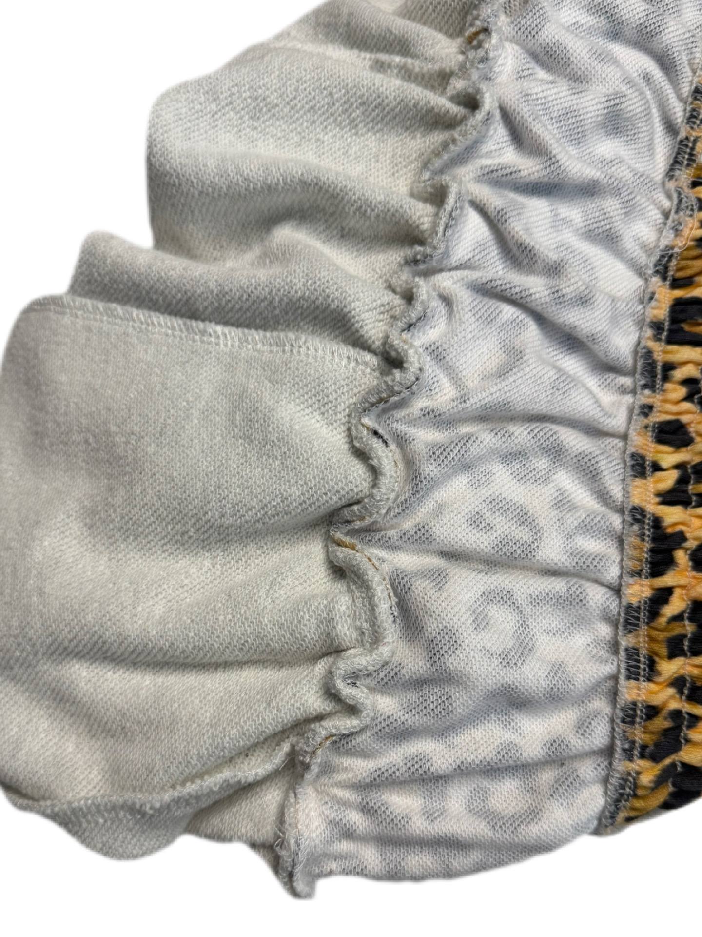 Aris2wrld DoubleWaist Leo Shorts Grey