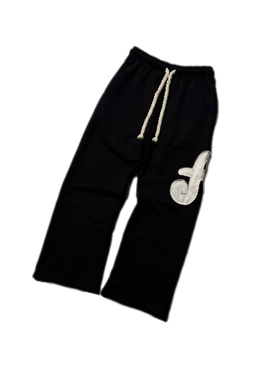 ARIS2WRLD ROPE PANTS BLACK