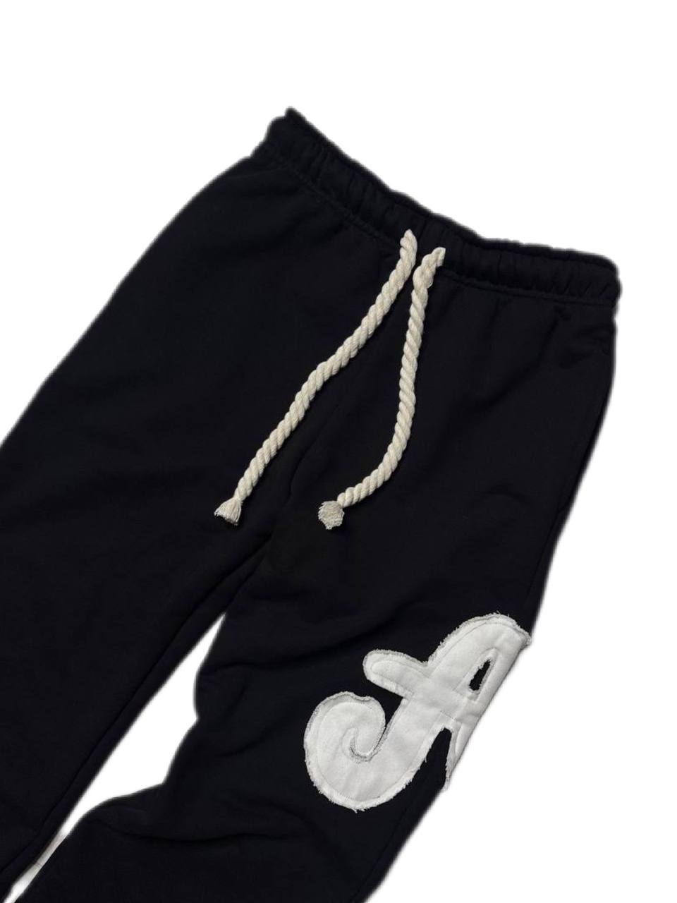 ARIS2WRLD ROPE PANTS BLACK