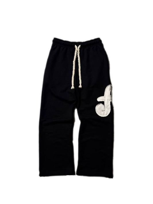 ARIS2WRLD ROPE PANTS BLACK