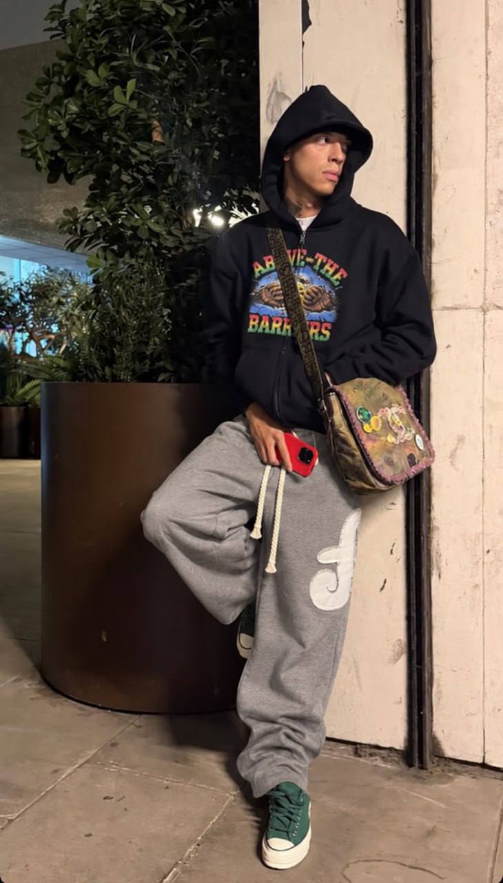 ARIS2WRLD ROPE PANTS GREY